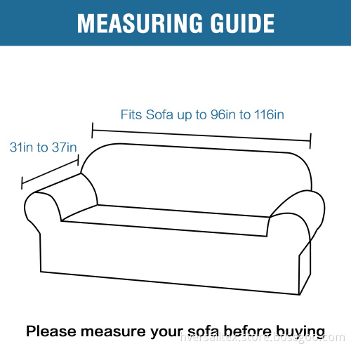 Stretch Sofa Cover 3 Cushion Couch Cover